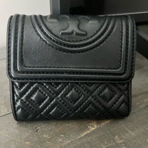 Tory Burch Fleming Mini Flap Bifold Wallet